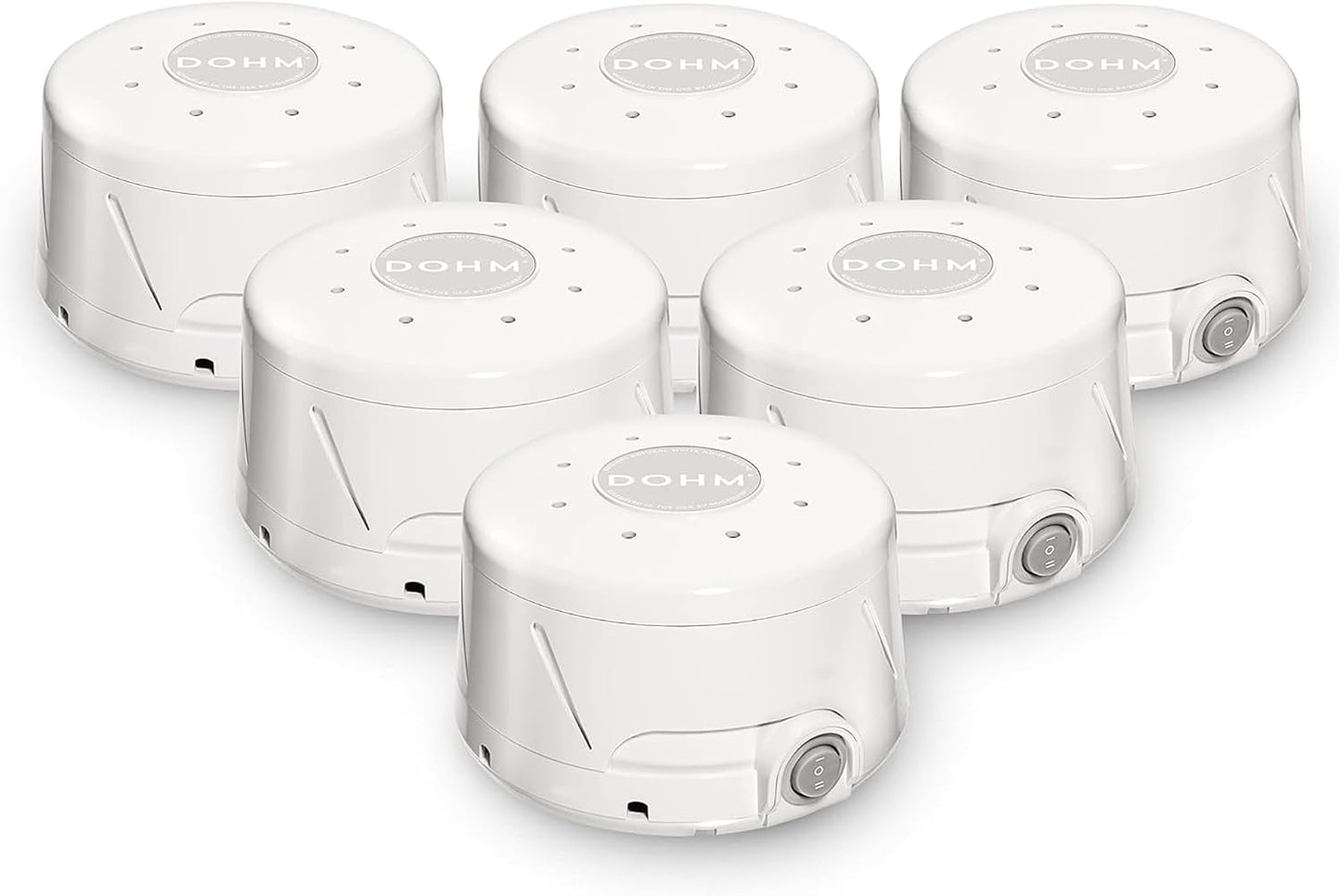 Yogasleep Dohm Classic (Gray) The Original White Noise Machine, Soothing Natural Sound from A Real Fan, Noise Cancelling for Office Privacy, Travel & Meditation, Sleep Therapy for Adults & Baby