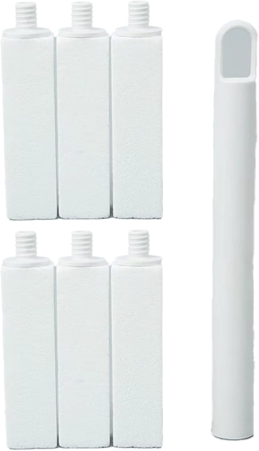 Simple Life Pumice Stone Toilet Bowl Cleaner | Toilet Pumice Stone with Extra Long Handle | Scouring Stick for Toilet Cleaning, Stain Removal on Toilets, Grills, Tiles, Grout & Pools | 2 Pack