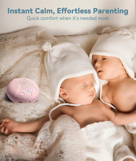 Portable Baby Sound Machine and Shusher for Newborns and Travel
