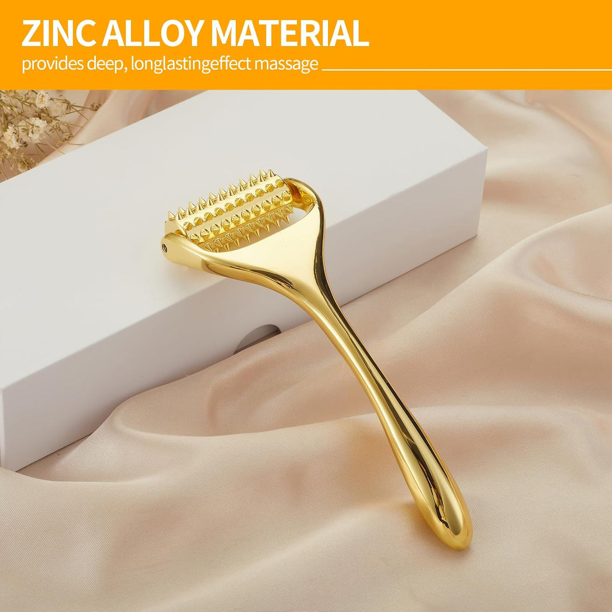 Running man Massage Roller-Deep Tissue Massage Tool for Face,Hand,Neck and Thighs, Acupuncture Roller - Muscle Pain Relief, Face Roller-Skin Care Face Massager Tightens & Tones Skin Appearance