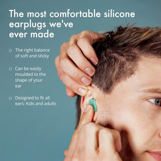 Alpine SoftSilicone | Moldable Ear Plugs for Sleeping & Swimming