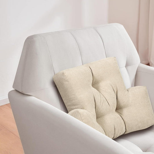 Back Pillow for Recliner Lumbar Support Pillow Soft and Fluffy Back Support Cushion Thick Lumbar Cushion for Chairs, Recliners,Sofa, Couch and Bed for Pain Relief