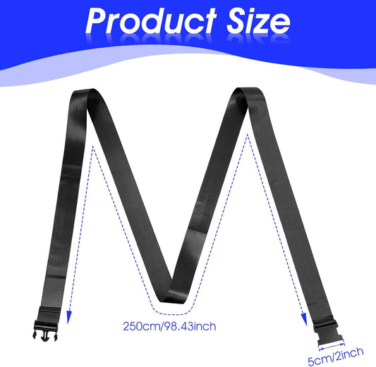 Physical Therapy Strap, Extremity Mobilization Belt, Manual Traction Strap, Adjustable Stretch Straps for Stretching Yoga Leg Shoulder Exercise