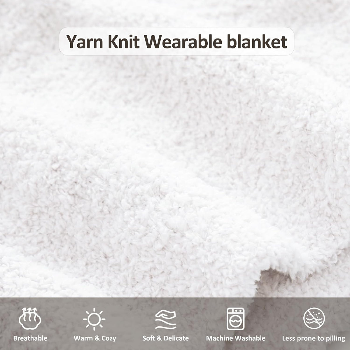WDCOZY Wearable Blanket Hoodie Poncho Throw Comfy Soft Warm Cape Shawl Cozy Cloak Wrap Hooded with Sleeves For Women Adults
