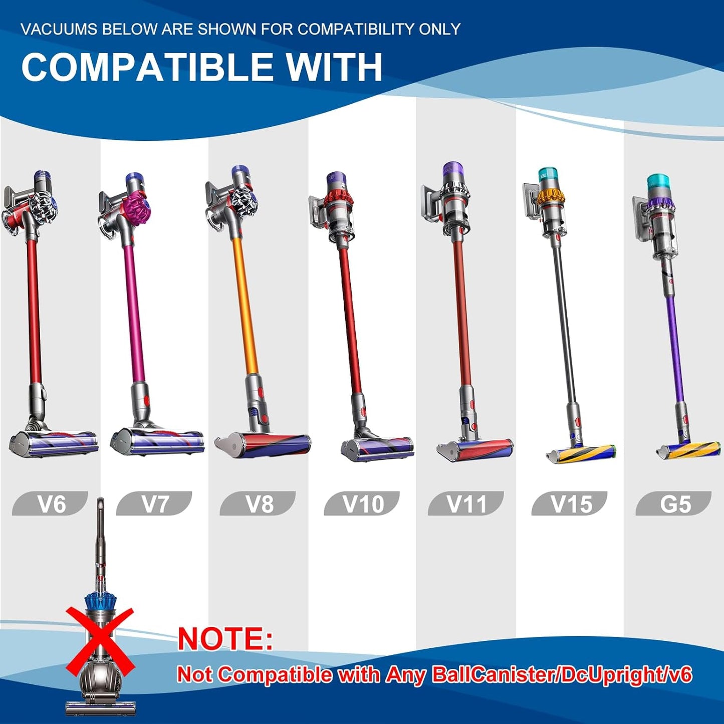 Dryer Lint Vacuum Attachment Compatible with Dyson V15 V12 V11 V10 V8 V7 Gen5 Cordless Vacuum Cleaner, Flexible Dryer Vent Cleaner Kit Lint, The switch lock, so you don't need press the switch tightly