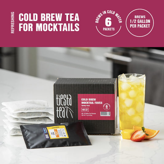 Tiesta Tea - Top 8 Favorites Sampler Set, Loose Leaf, Up to 80 Cups | High to No Caffeine, Hot & Iced, Tea Variety Pack with Green, Herbal, & Black, 8 Sample Pouches