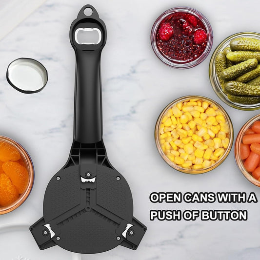 Electric Jar Opener for Seniors with Auto-Adjusting Gripper | Fit 1"-3.5" Cap | Rechargeable Jar & Bottle Openers for Weak Hands and Arthritis