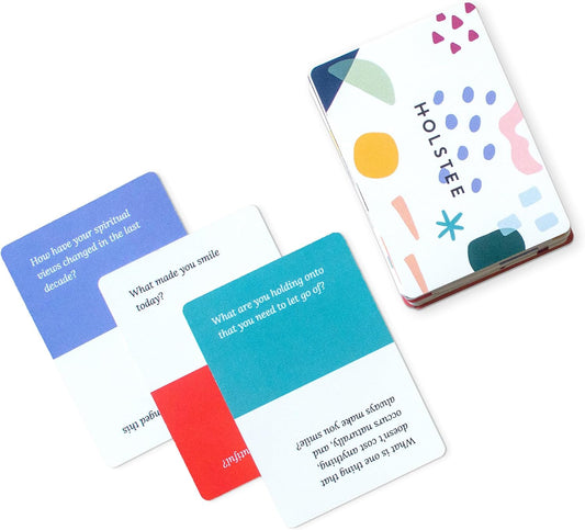 Holstee Reflection Cards, Gratitude & Affirmation Decks | 3 Sets for Meaningful Conversation, Inspiring Grateful Living