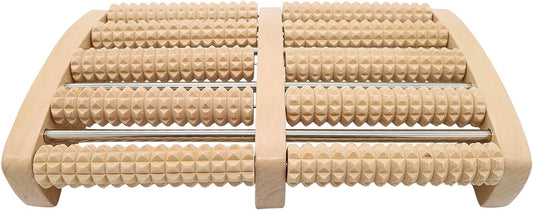 X Large Plantar Fasciitis Wooden Foot Massager Roller Pressure Point Therapy Massager Relieve Arch and Heel Pain Eliminate Muscle Fatigue Promote Blood Circulation