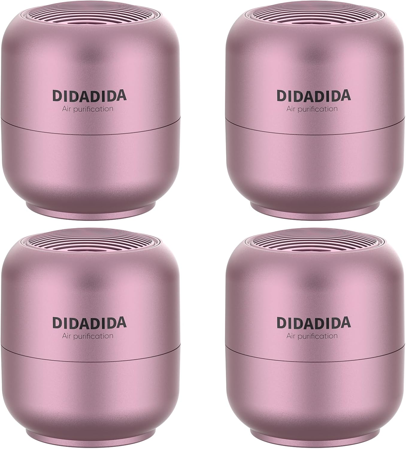 Refrigerator Deodorizer & Air Purifier | Eliminates 99% Odors, Long-Lasting Activated Charcoal Odor Absorber for Fridge & Home (Pink, 2PACK)