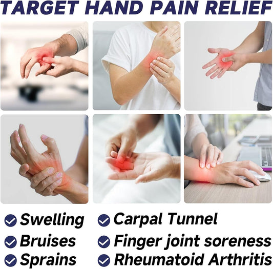 Wrist Ice Pack Wrap for Carpal Tunnel Relief, Gel Ice Packs for Injuries Reusable for Wrist Hand Pain, Hot Cold Compress Brace for Achilles Tendonitis, Tenosynovitis