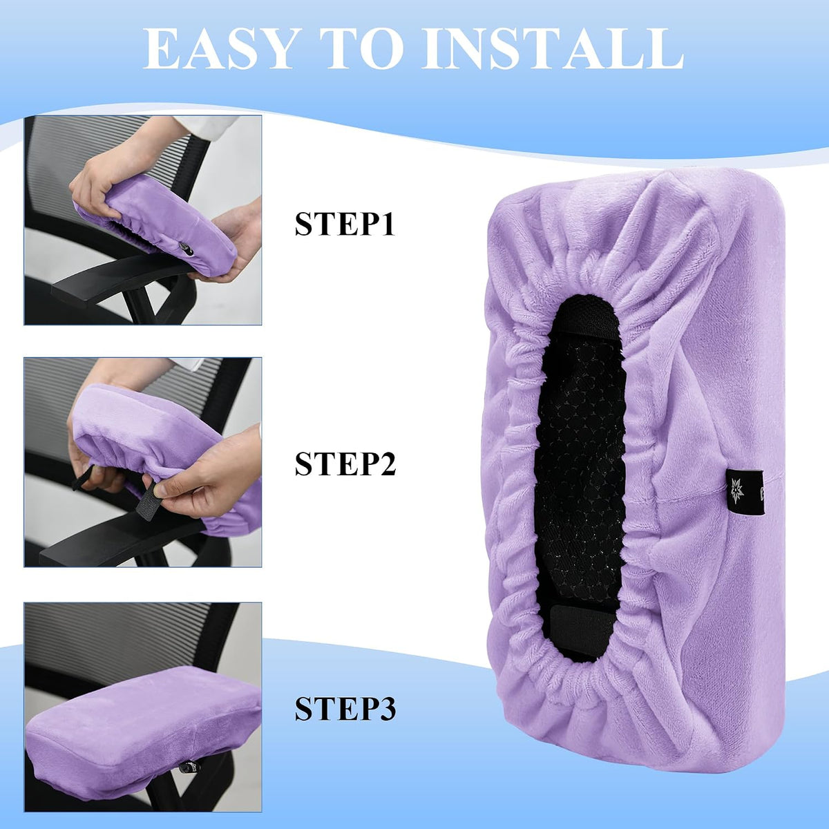 SPRING SEAON Office Chair Arm Pads Desk Chair Arm Covers Soft Elbow Cushion