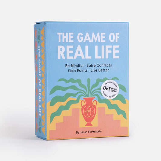 The Game of Real Life: Be Mindful. Solve Conflicts. Gain Points. Live Better. (Includes a 96-Page Pocket Guide to DBT Skills!) Card Games