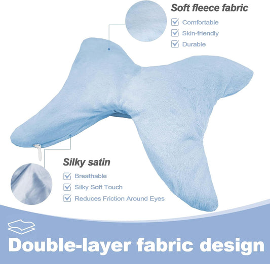 Microwavable Sinus Mask,Warm Cold Compress Eye Mask | For Dry Eyes,Weighted Eye Mask,Face Heating Pad for Migraine and Sinus Pressure Relief,Relaxation,Travel,Home and Office Use