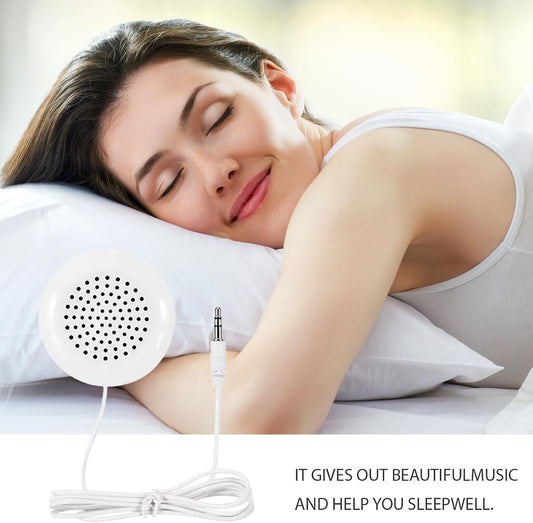 5pcs Pillow Speaker, Under Pillow Speaker for Sleep, 3.5mm Mini Stereo for MP3 Phone Portable CD