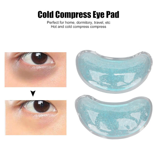 Eye patches, gel eye patches, reusable, effectively relieve eye puffiness and redness, soothe eye fatigue, and relax the eyes.