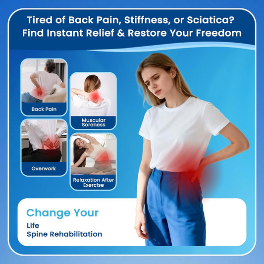 JUMPOW Back Stretcher,Lumbar Cracker Board for Lower Back Pain Relief