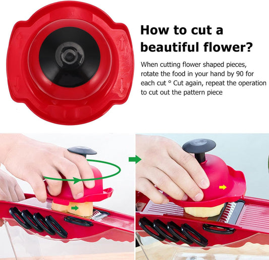 Amosfun Food Slicer Finger Guard Finger Protector for Mandolin Slicer or Grater Easy to Clean 4.52 X 4.25 X 1.96 inch