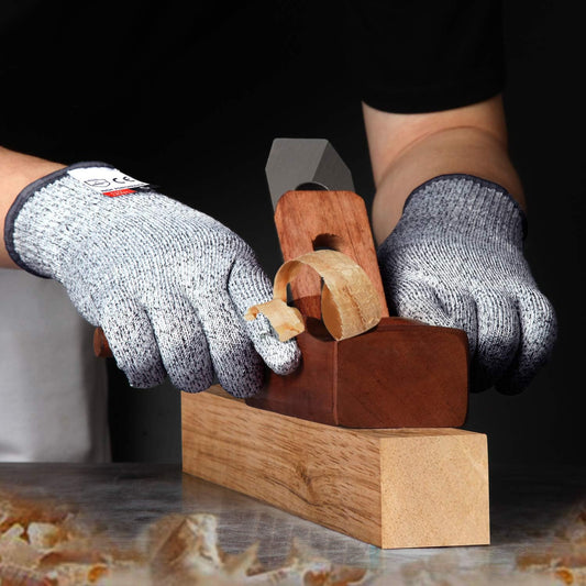 2PCS Cut Resistant Gloves, Cutting Gloves Level 5 Protection for Kitchen