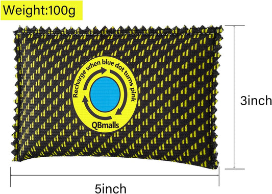 100g()Color-Indicating Desiccant Packs for Storage, Yellow