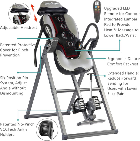 Innova Advanced Heat and Massage Inversion Table