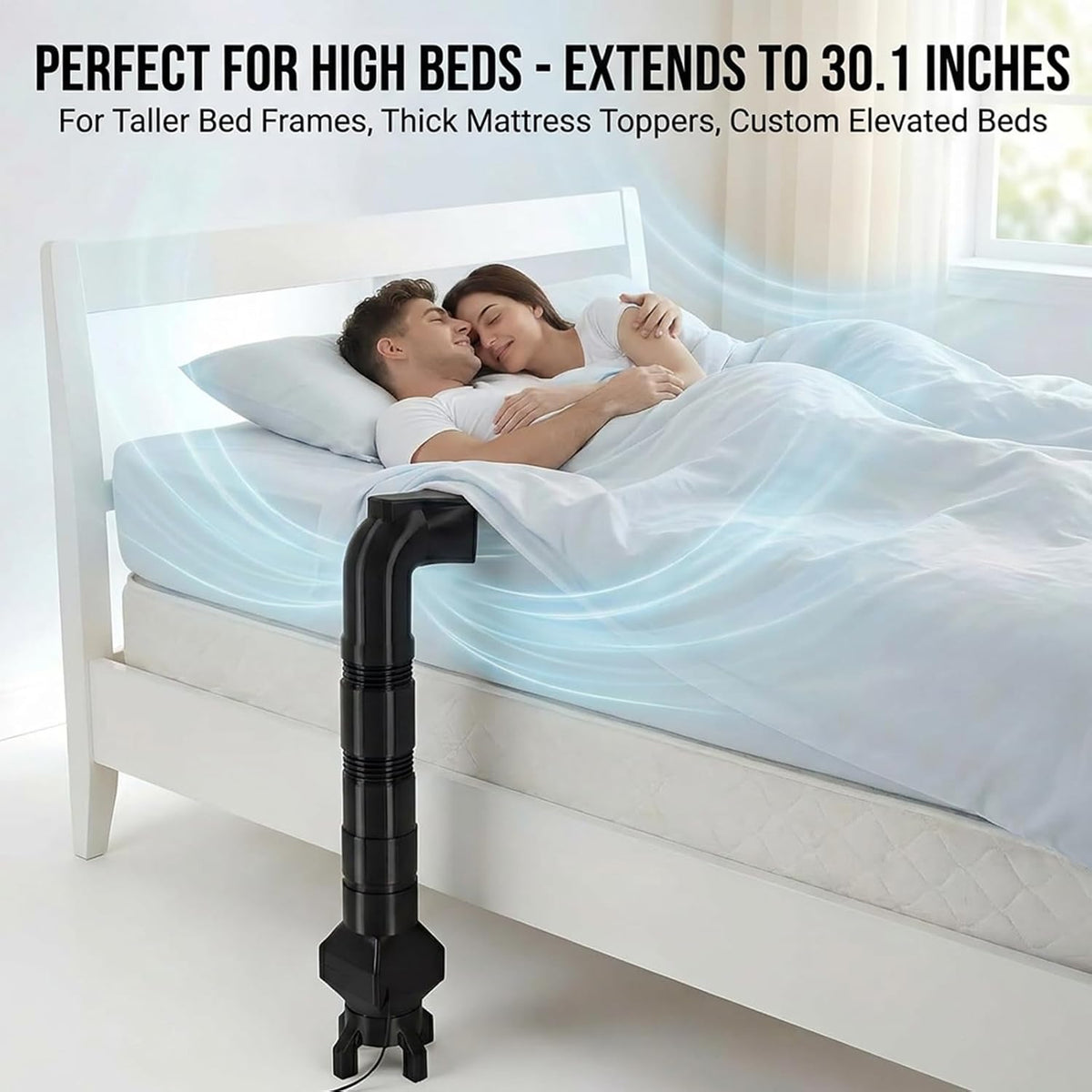 Bed Cooling System for Hot Sleepers,Under Sheets Bed Fan for Better Sleep
