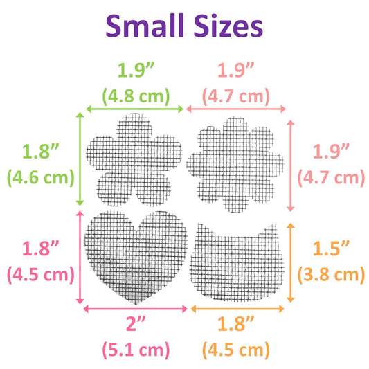 Cute Window Screen Repair Kit (10 Sheets) Mesh Screen Patch Tape for Windows