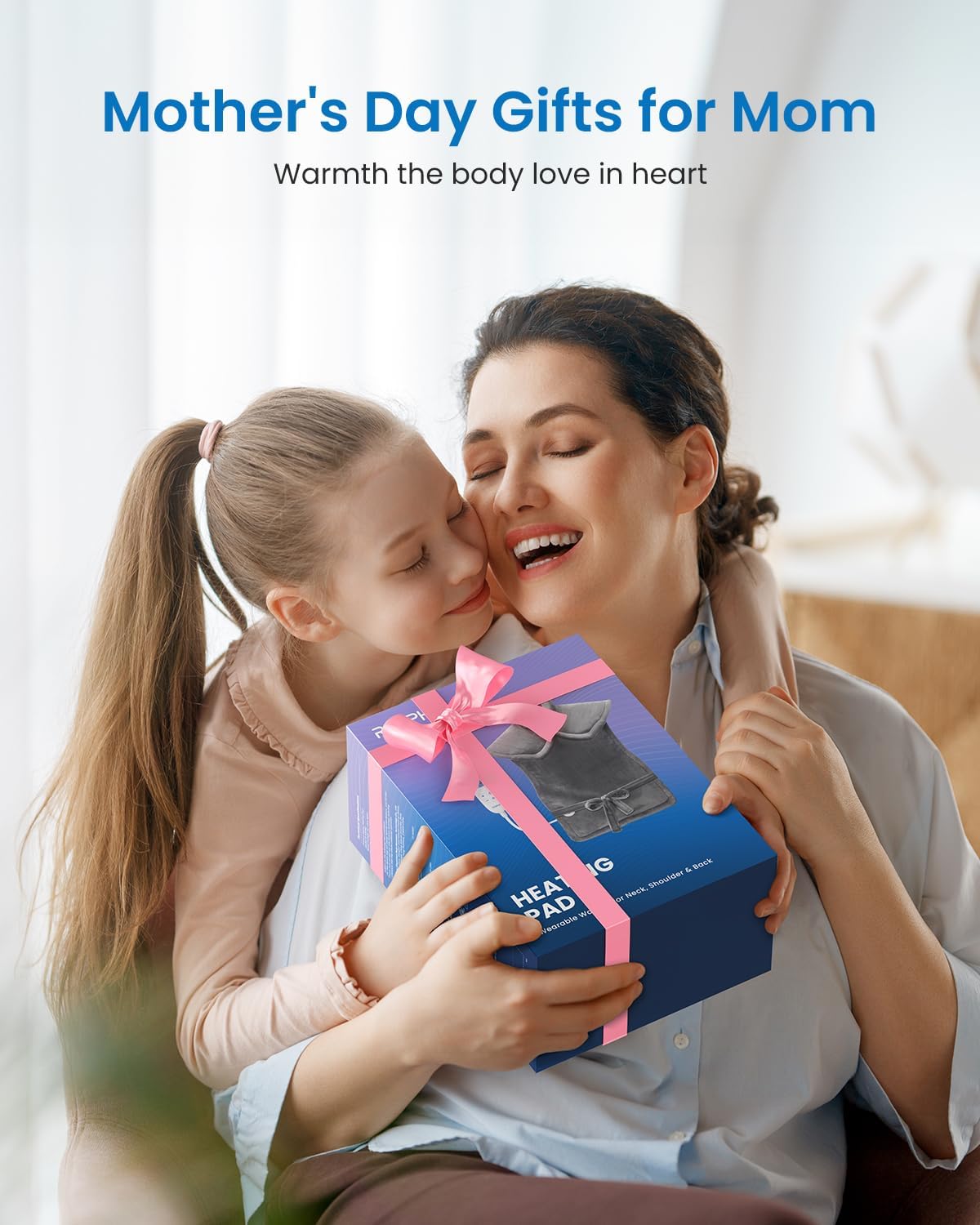 RENPHO Heating Pad for Back, Gift for Women & Men, FSA Eligible HSA