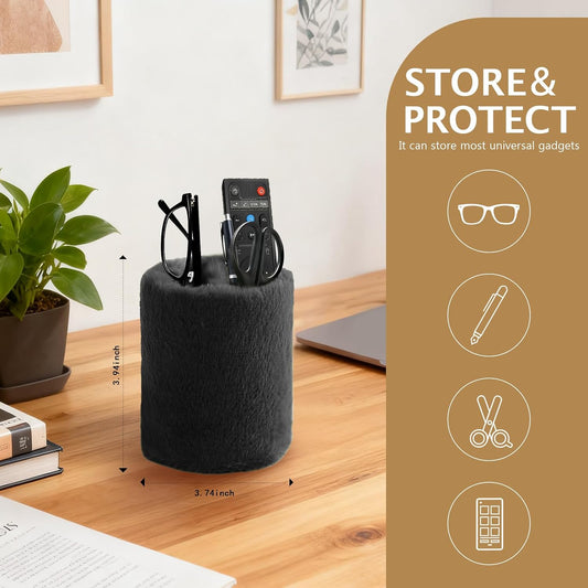 Eyeglass Holder for Nightstand,Anti-scratch Plush Eyeglass Stand Glasses Holders for Office Desk Organizer