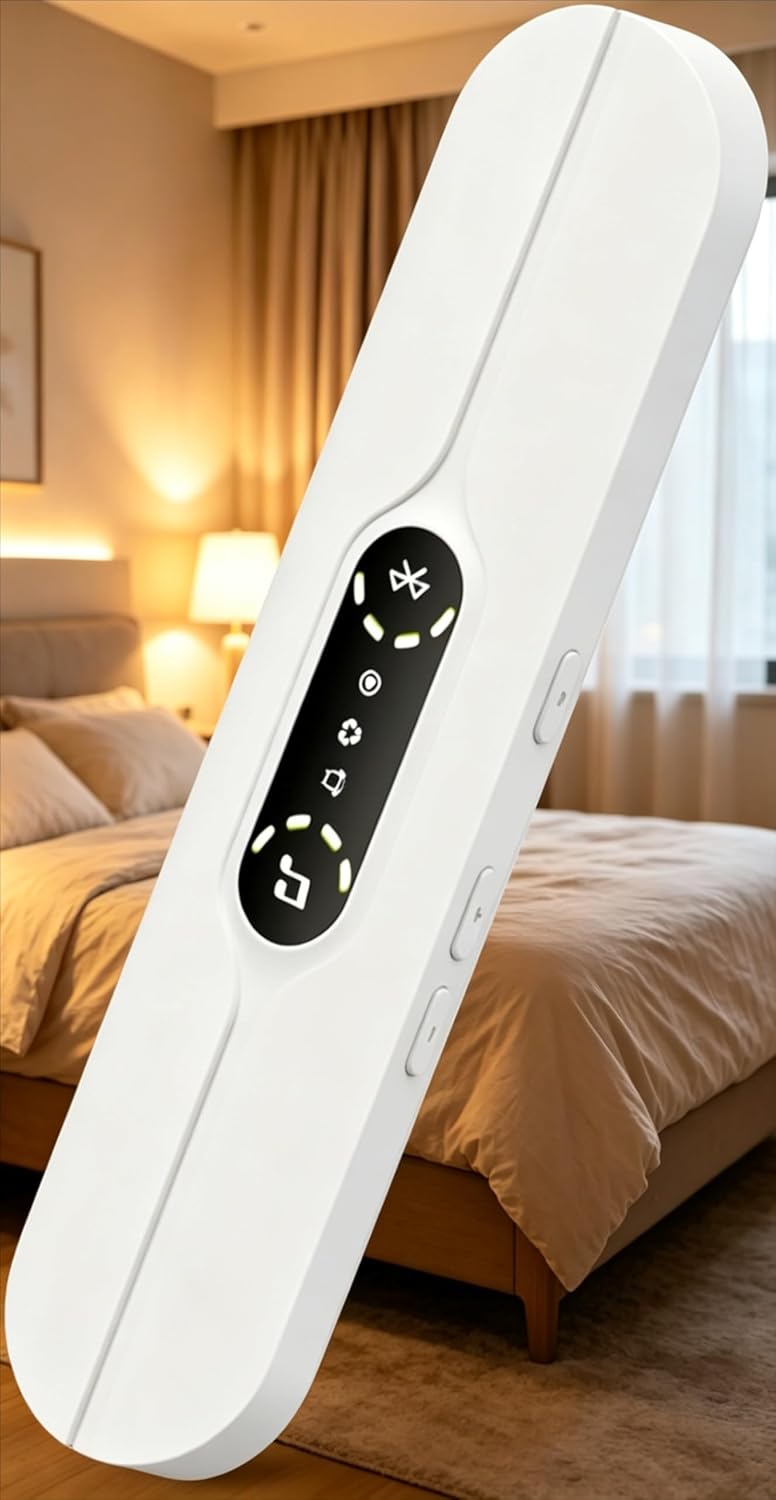 Pillow Speaker for Sleeping, Mini Bone Conduction Portable Sleep Aid with Stereo Bass, Bluetooth Sleep Bar for Deep Sleeping with White Noise, with Volume Control-Supports TF Function 1
