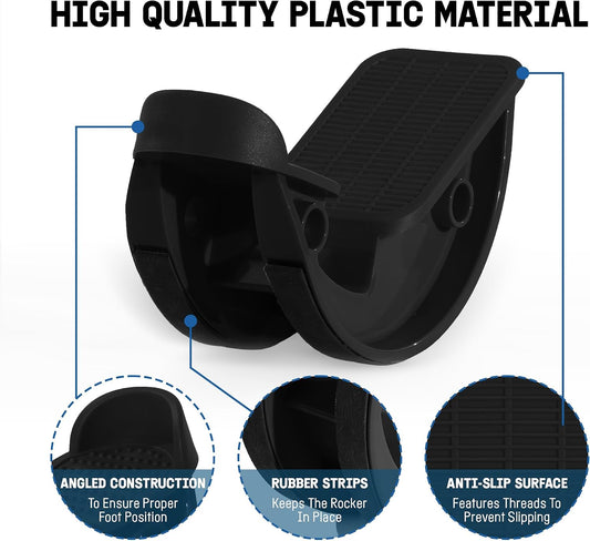 Yes4All Foot Rocker, Effective Calf Stretching and Foot Massager Stretcher for Plantar Fasciitis Relief, Improved Flexibility, Ergonomic Design for Home Exercise