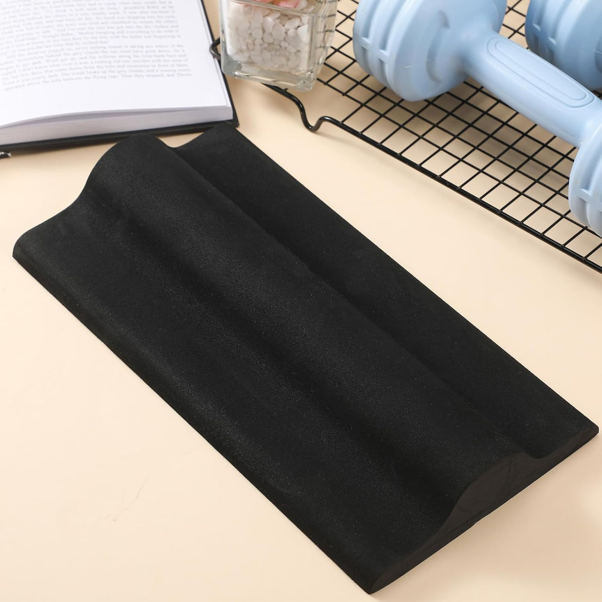 Soulchen Plantar Fasciitis Relief Foot Stretcher Pad with Foot Roller