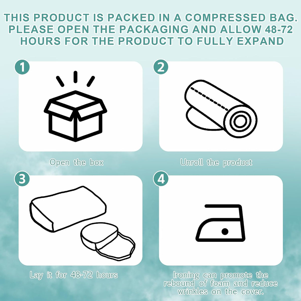 ROYALAY Adjustable Pillow for Sciatica Relief Sleeping, Memory Foam Leg Pillow for Hip Pain While Sleeping, Sciatica Pain Relief Devices for Back Knees