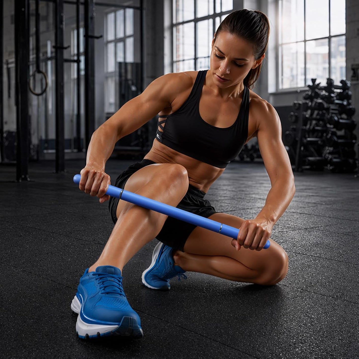 Massage Roller Stick – Deep Tissue Muscle Roller for Full Body
