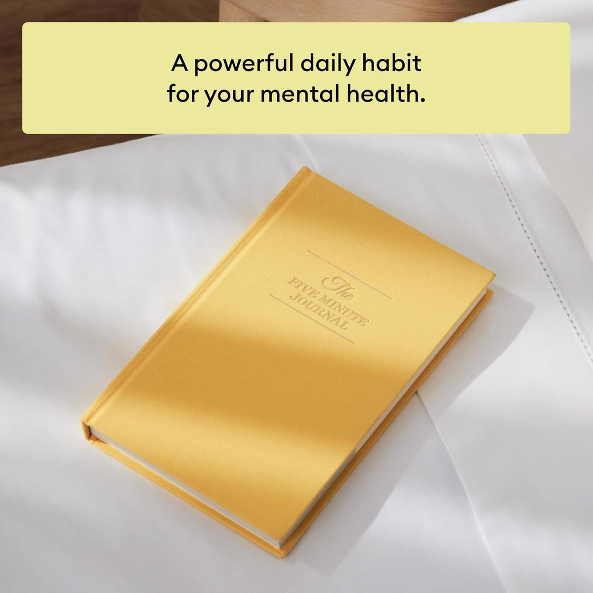 Intelligent Change The Five Minute Journal - Original Daily Gratitude Journal for Women & Men - Mindfulness, Happiness & Daily Reflection - Undated Planner - Affirmation Journal - Gifts for Women