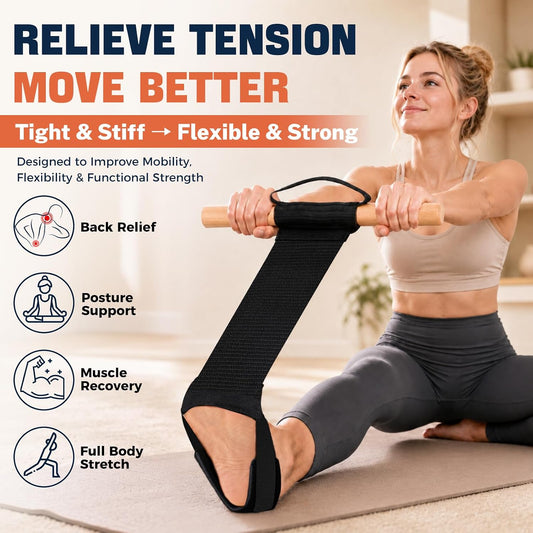Full Body Exercise Device for Strengthening and Hamstring Stretching | Stretching and strengthening device designed for full-body exercise and hamstring stretching routines