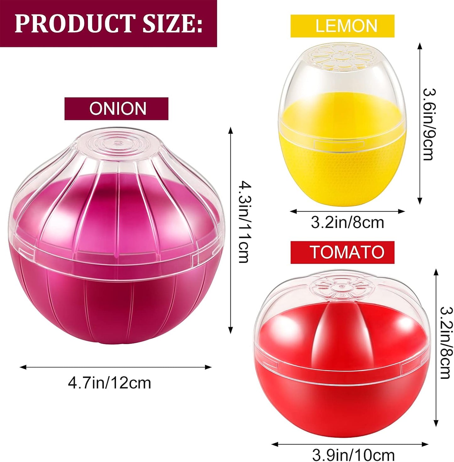 Avocado Storage Containers, Reusable Avocado Keeper for Fridge, Individual Avocado Saver Holder Organizer for Refrigerator to Keep Avocado Fresh