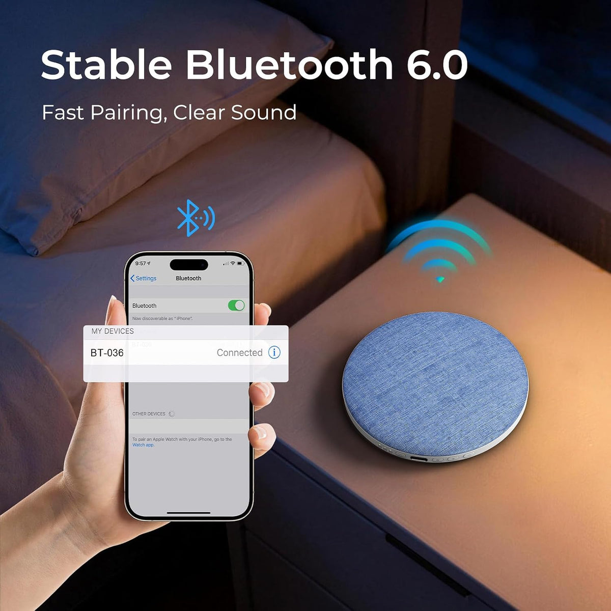 2026 Pillow Speaker,Bluetooth Pillow Speakers for Sleeping