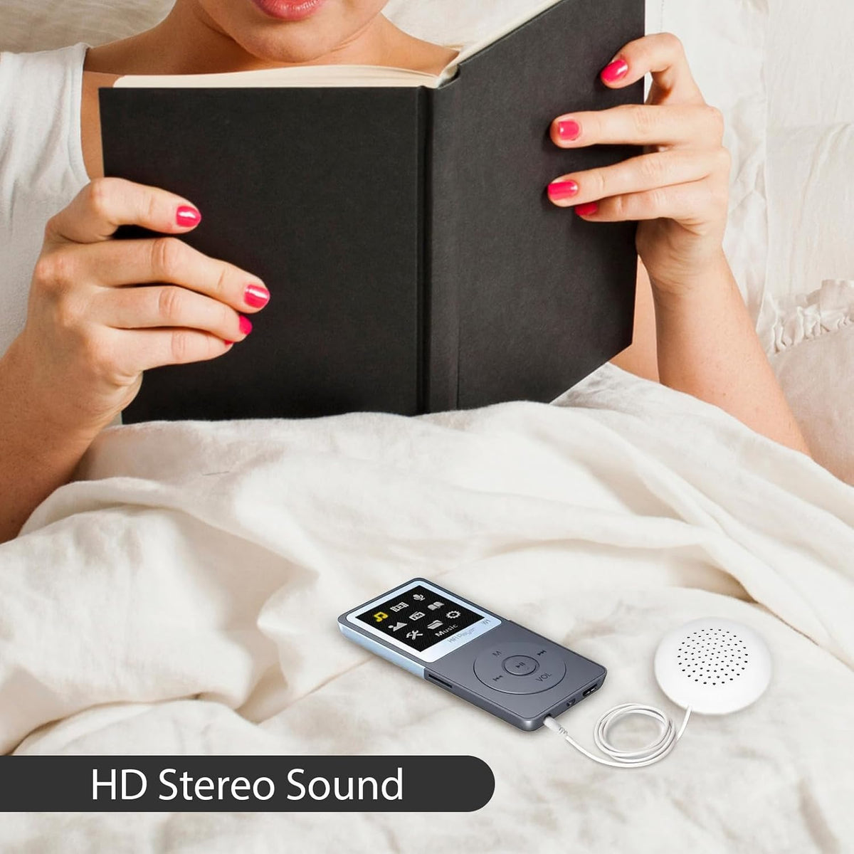 5pcs Pillow Speaker, Under Pillow Speaker for Sleep, 3.5mm Mini Stereo for MP3 Phone Portable CD