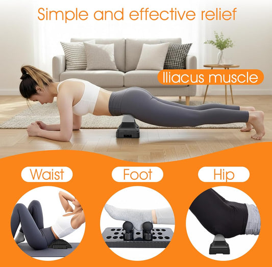 Psoas Release Tool Fully Adjustable Hip Flexor Release Tool for QL, Psoas, Back, Hamstring, Glute, Iliacus, and Neck Pain and Deep Tissue Relief - Trigger Point and Myofascial Release Tool