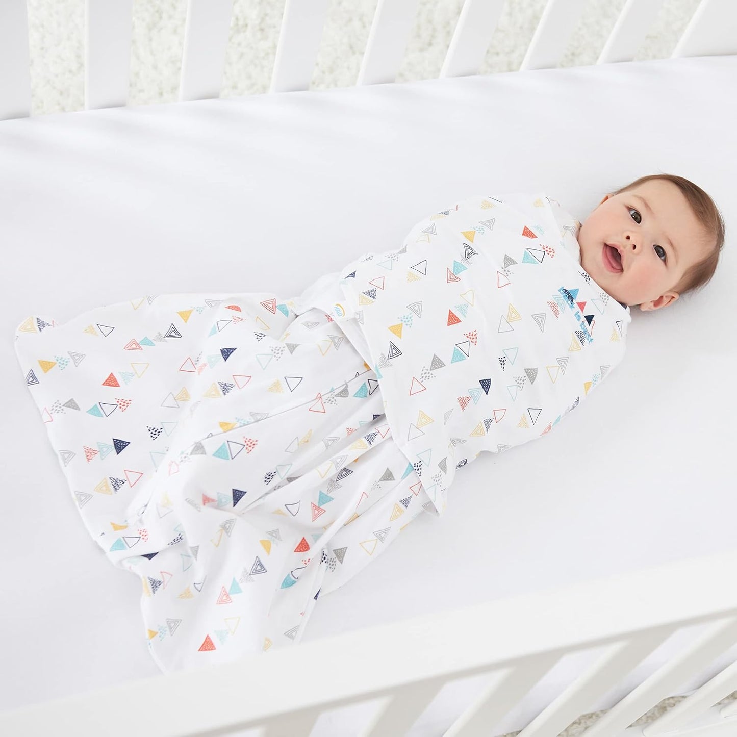 HALO 100% Cotton Sleepsack Swaddle, 3-Way Adjustable Wearable Blanket, TOG 1.5, Pink Floral, Newborn, 0-3 Months - Colors A