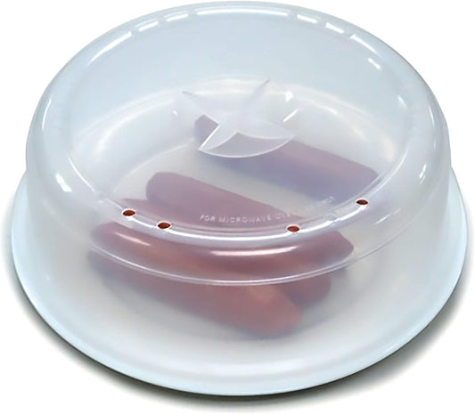 Norpro 10" Vented Microwave Plate Cover, Food Dome