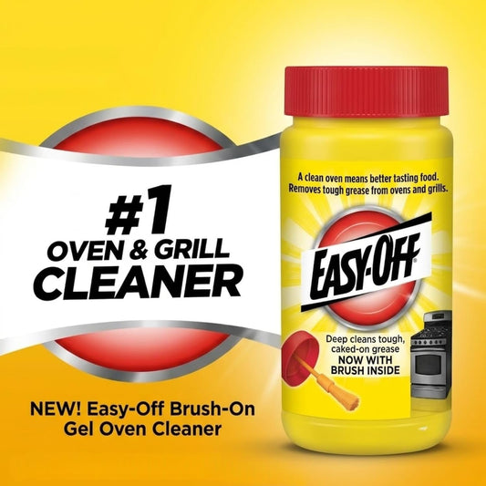 Oven Cleaner Paste with Applicator, Heavy Duty Grease Remover for Ovens & Grills, Fast Acting Kitchen Degreaser, 238g