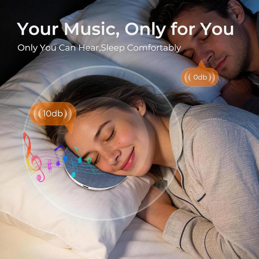 2026 Pillow Speaker,Bluetooth Pillow Speakers for Sleeping, | Ultra-ThiUnder Pillow Speakers with White Noise Timer,Flat Under Pillow Speaker for Side Sleeper,Wireless Sleep Aid for Adult