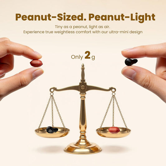 Invisible Mini Sleep Earbuds Ear Buds for Side Sleepers Sleeping, Small Ears Canals Women Wireless Bluetooth Low Profile Smallest Disgused Tiny Micro Discreet Hidden Earbuds Headphones for Work