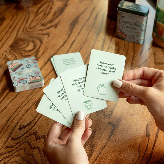 1Canoe2 Conversations Card Game, 50 Cards & Tin (Reading)