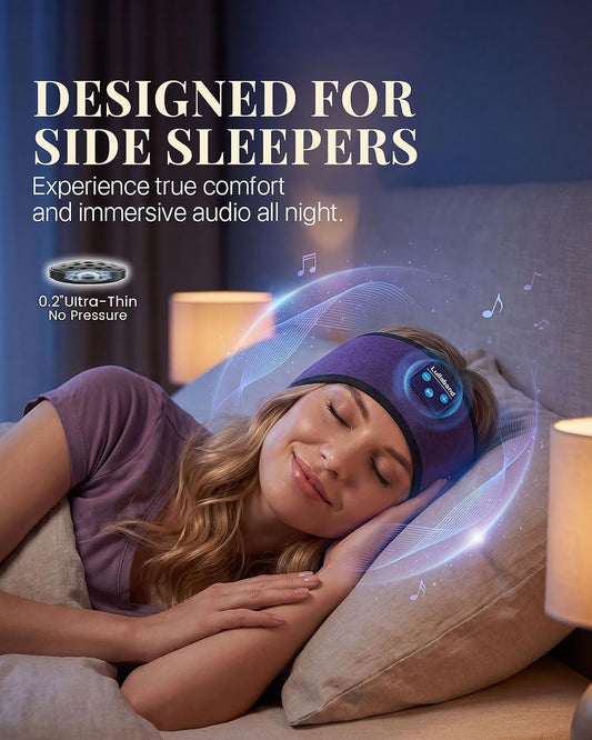 Lullaband Headband Headphones for Sleeping Bluetooth 5.4 Sleep Headphones