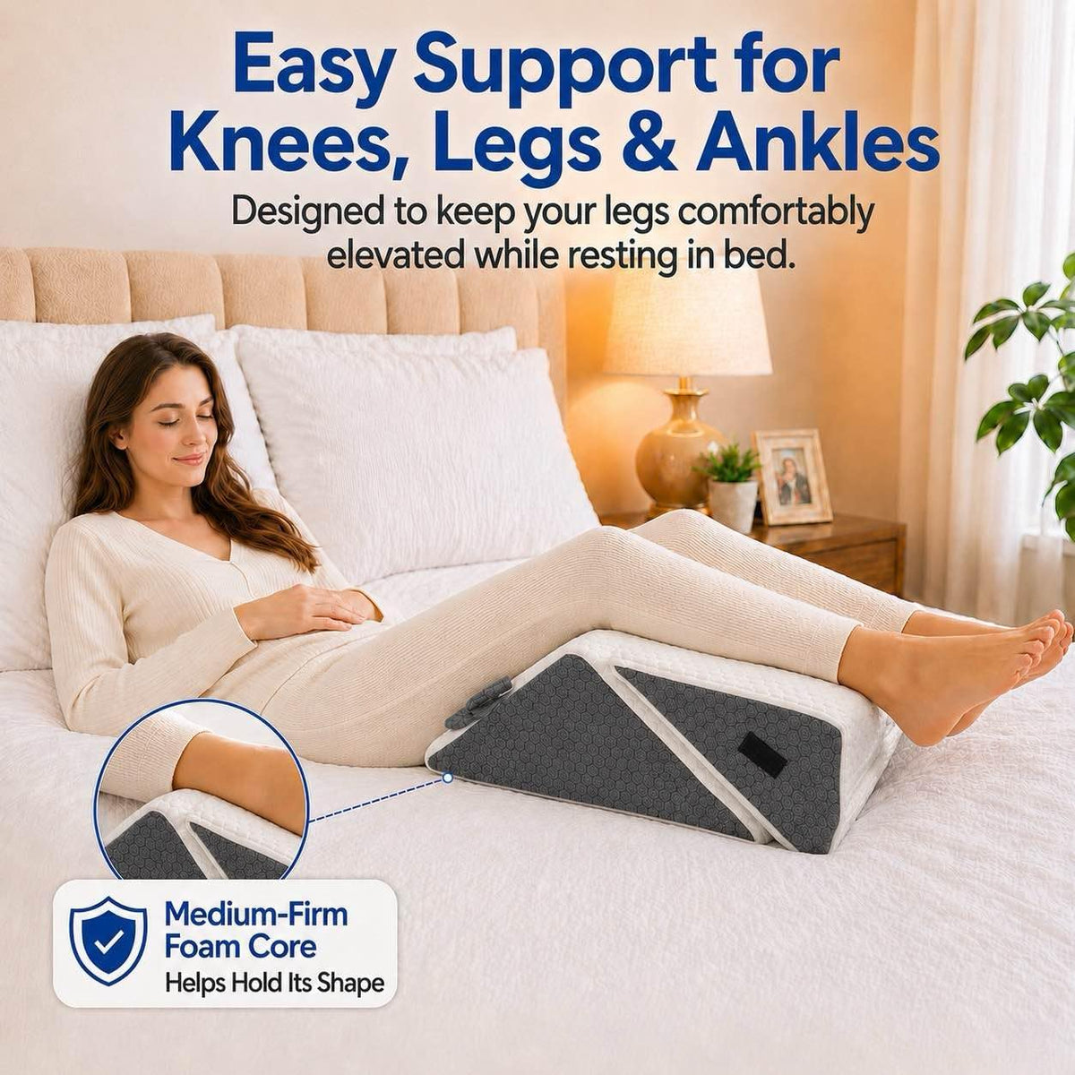 3PCS Positioning Wedge Pillow Set, Bed Wedges & Body Positioner