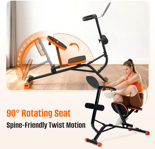 Stretching Machine for Full Body Flexibility, Back Stretcher | Quiet Stretching Machine for Lumbar Stretching, Posture Correction and Rehab,Supports up to 220 lbs for Home Gym Use