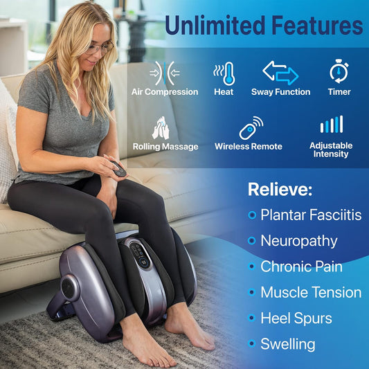 Miko Shiatsu Foot Massager with Heat and Deep Kneading